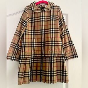 Kids Burberry Check Dress